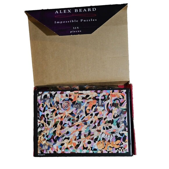 ALEX BEARD - Impossible Puzzles - 315 Pieces With Poster - Super Fun Fast Ship - Picture 2 of 7